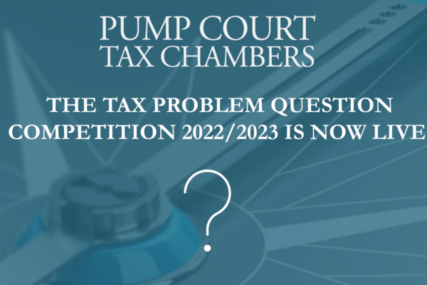 The tax problem question competition 2022/2023 is now live!