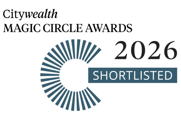 Ben Elliott shortlisted for Barrister of the Year at Citywealth Magic Circle Awards 2026