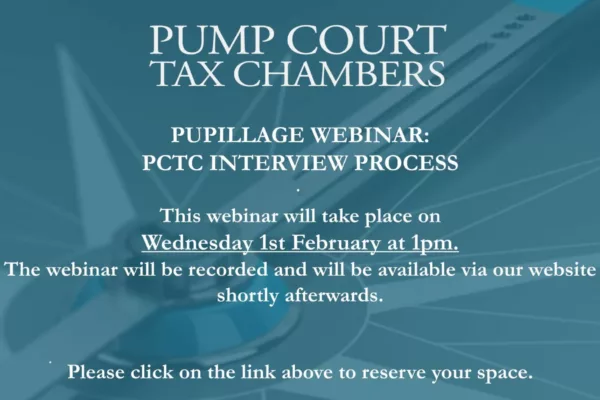 PUPILLAGE WEBINAR: PCTC INTERVIEW PROCESS
