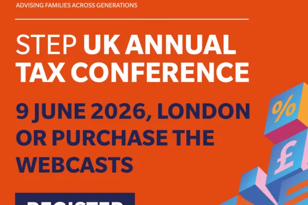 Emma Chamberlain speaking at STEP UK Tax Conference 2026