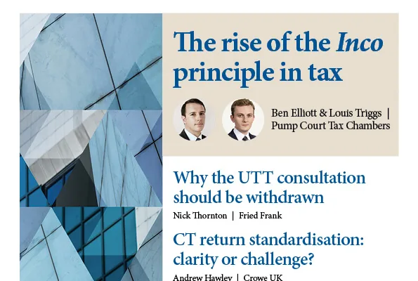 When Homer nods: the rise of the Inco principle in tax