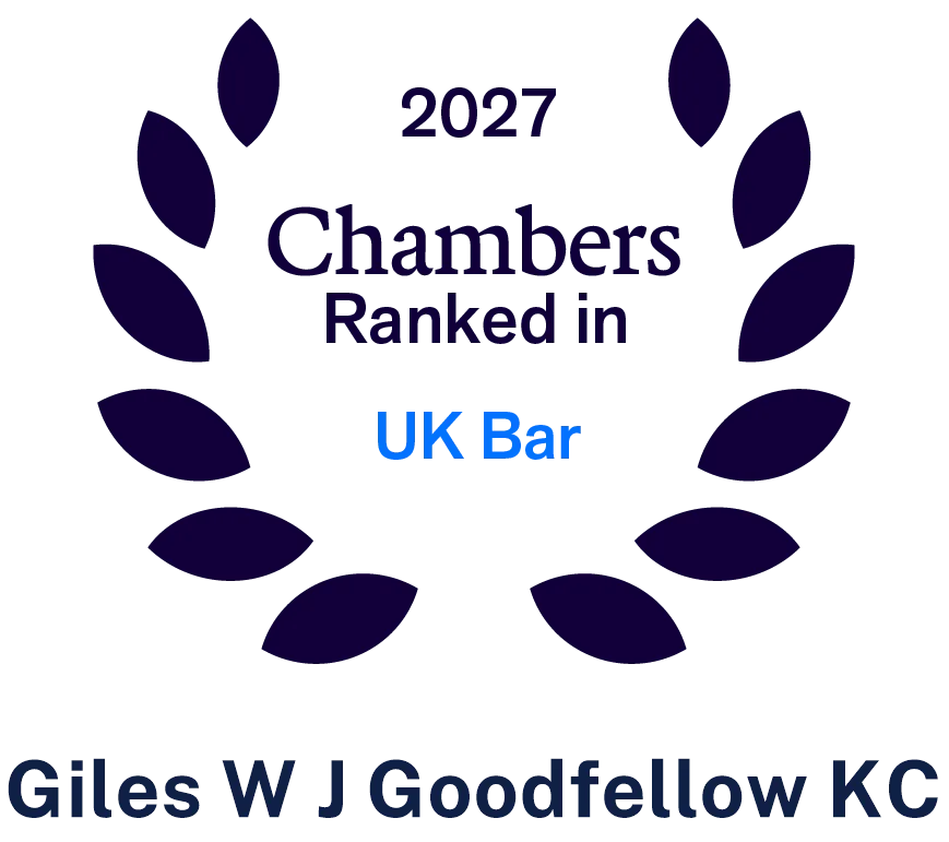 Chambers 2027 Giles Goodfellow KC