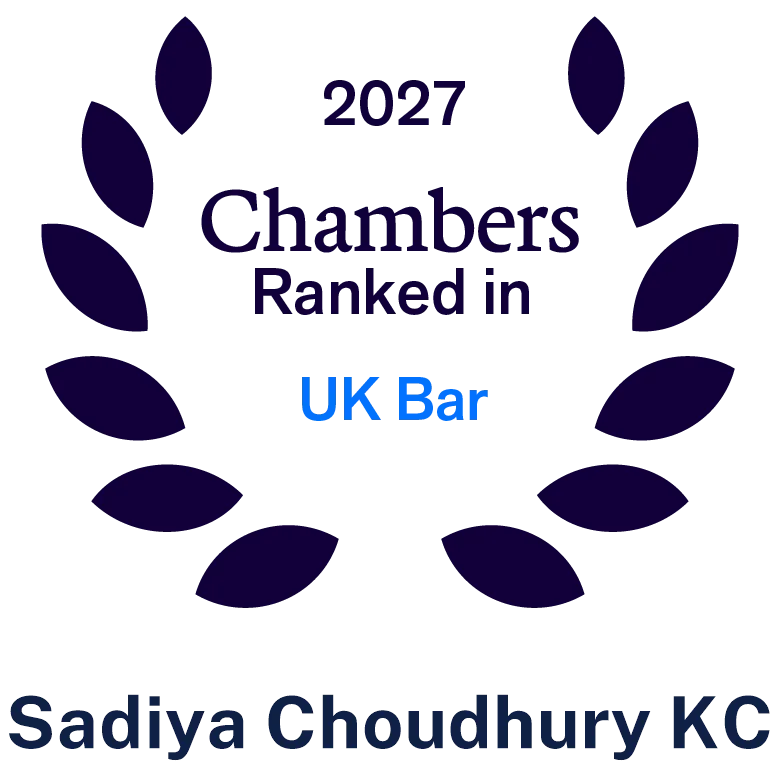 Chambers 2027 Sadiya Choudhury KC